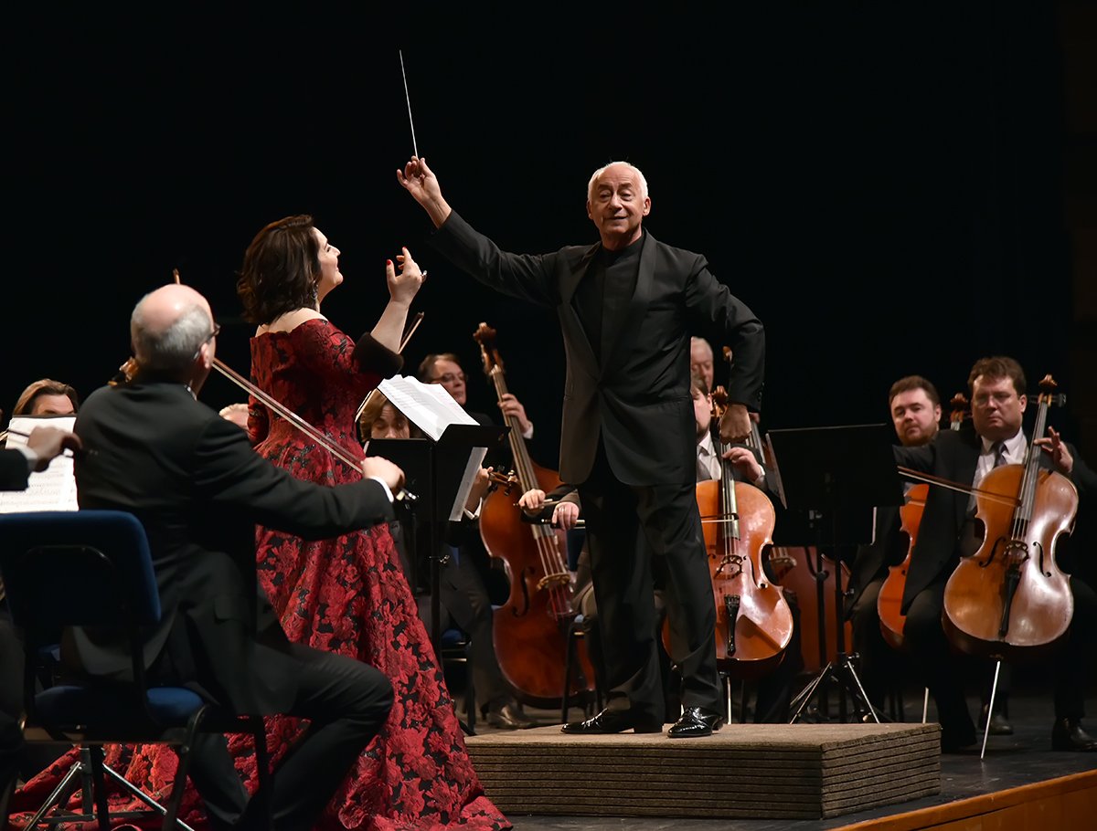 Владимир Спиваков и Хибла Герзмава