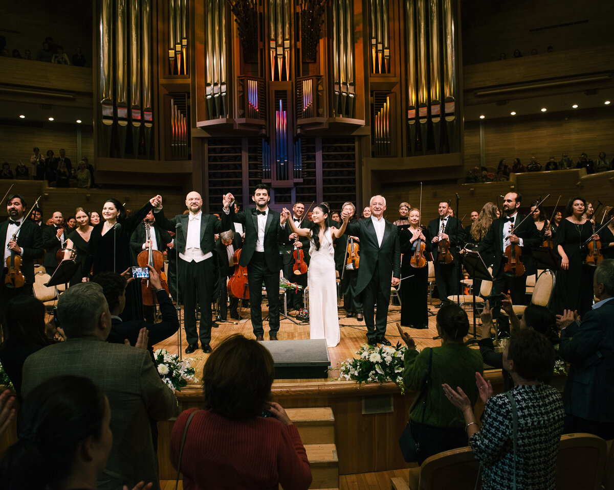 Владимир Спиваков и Хибла Герзмава